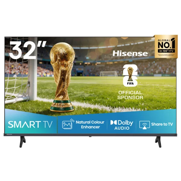 Hisense 32 Inch Smart Frameless FHD TV – A4 Series 32A4QKEN