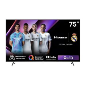 Hisense 75 Inch QLED 144Hz Smart 4K TV – Q7 Series 75Q7QKEN