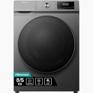Hisense 8Kg/5Kg Wash & Dry Front Load Washing Machine Grey – WD3Q8043BT