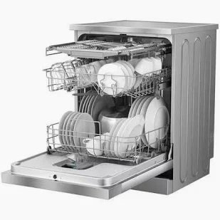 Hisense 13 Place Setting Freestanding Dishwasher Grey – HS622E90G