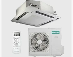 Hisense 24000 BTU Cassette Air Conditioner (Indoor & Outdoor Unit) – AUC-24HR4SJA / AUW-24H4SF