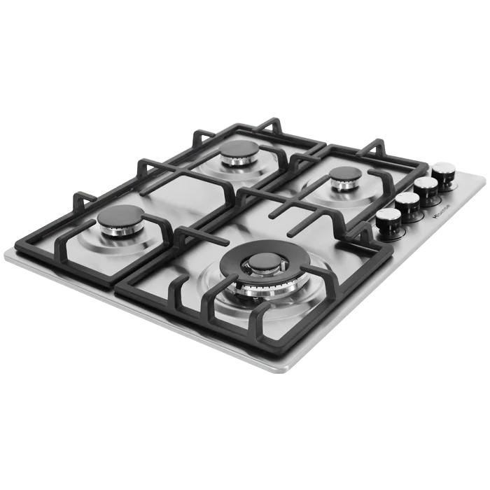 Hisense 4-Burner Stainless Steel Built-In Gas Hob – HHU60GAGR