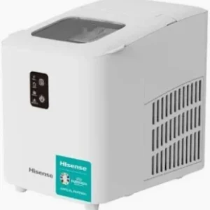 Hisense Portable Ice Maker 12kg Daily Production 120W White – ICM1244HI