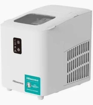 Hisense Portable Ice Maker 12kg Daily Production 120W White – ICM1244HI