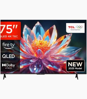TCL 75 Inch T6C QLED Smart TV